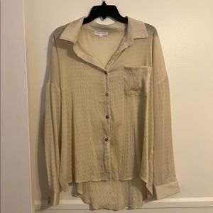 Emory Park Sheer Button Down